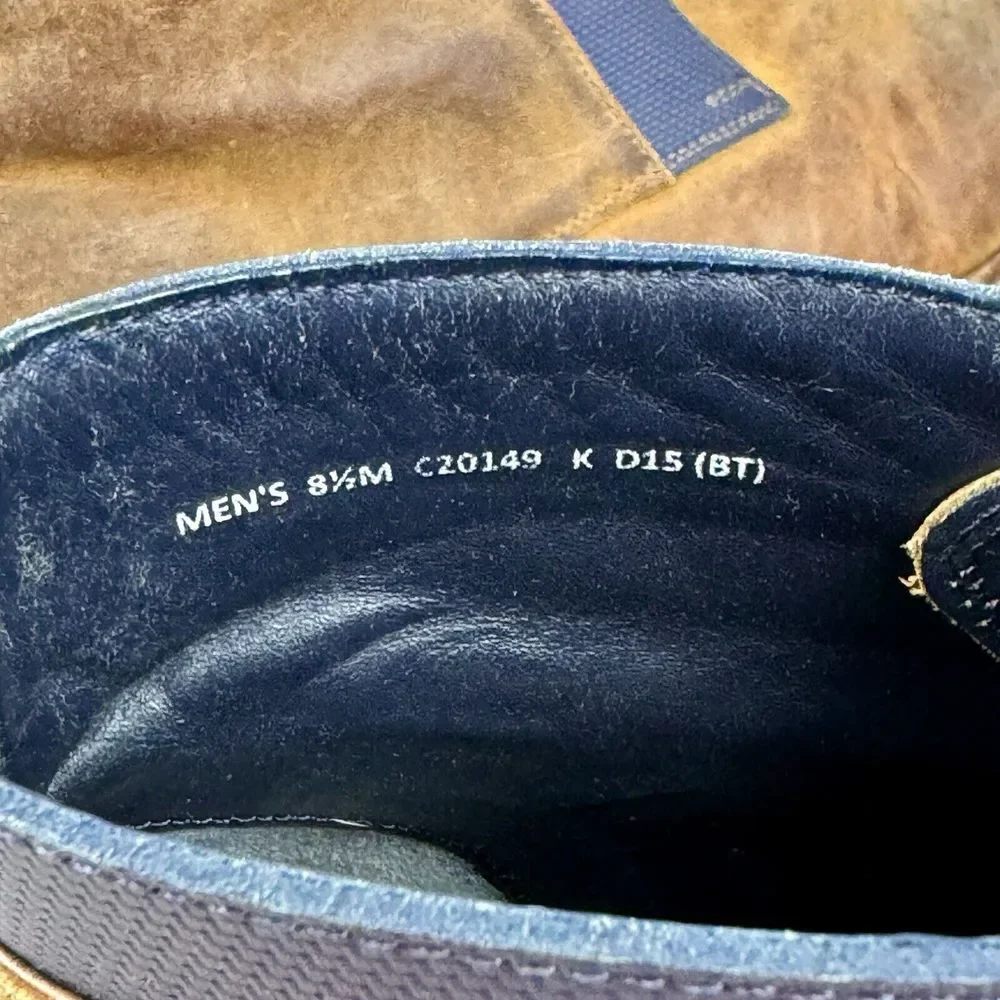 Mens Cole Haan‎ Cambridge Brown Leather Casual Ankle Chukka Boots Size 8.5 M